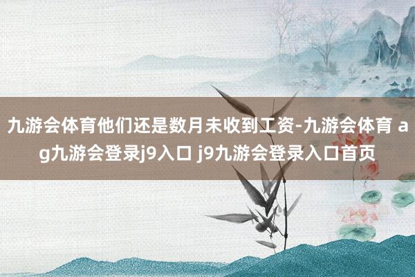 九游會體育他們還是數(shù)月未收到工資-九游會體育 ag九游會登錄j9入口 j9九游會登錄入口首頁